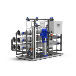 Система обратного осмоса Litech Aqua LRO 10S, 10 м3/год (5SL40-15SV13F110T-5X2-HSPF8040-S71200-RCLP)