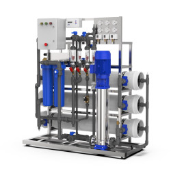 Система обратного осмоса Litech Aqua LRO 3S, 3 м3/год (2BB20-5SV25F040T-3X1-HSPF8040-LC2-RMCLP)